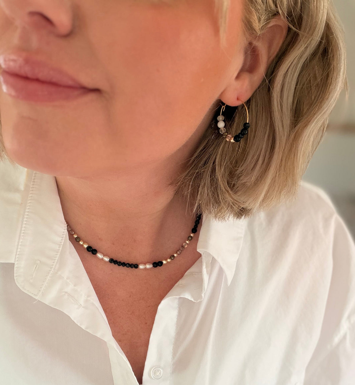 Bluenose Gemstone Earrings