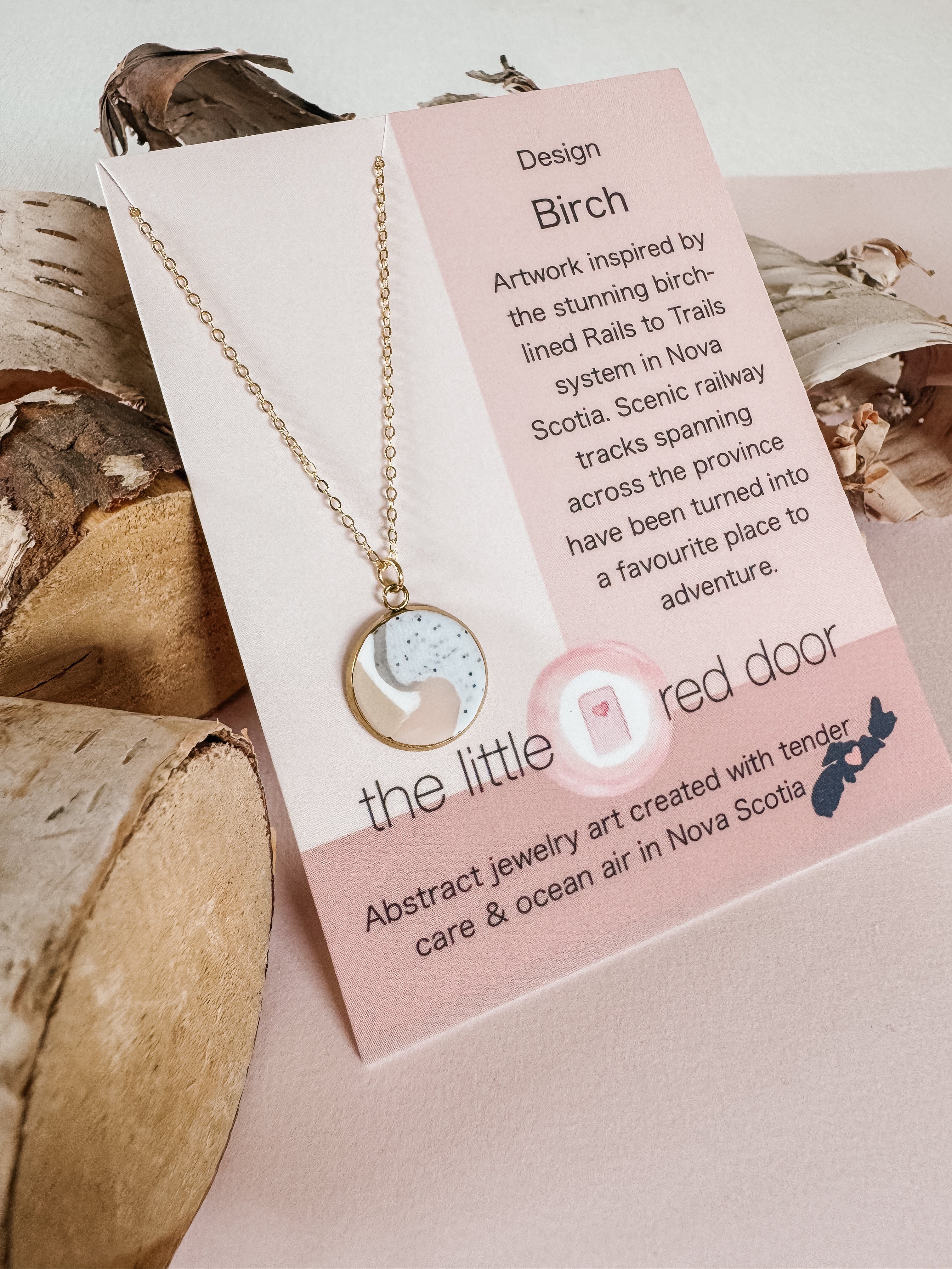 Birch Necklace