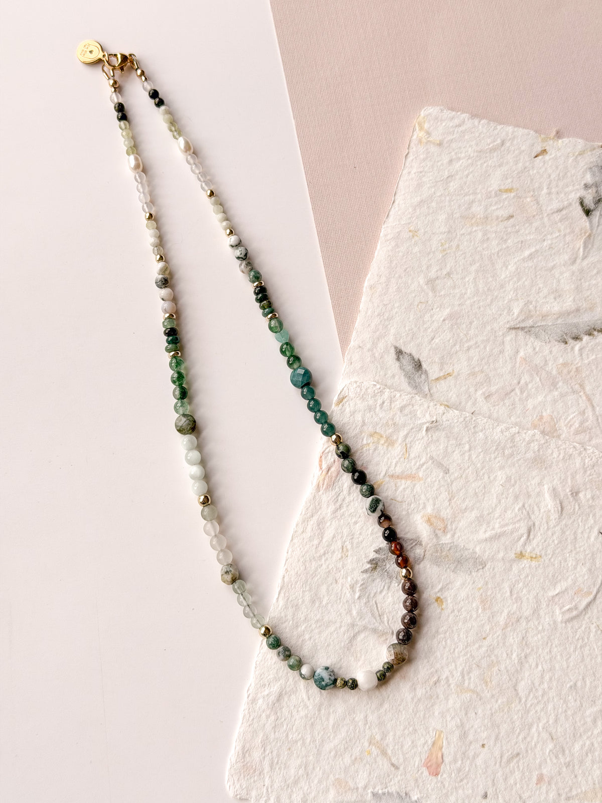 Forest Gemstone Necklace