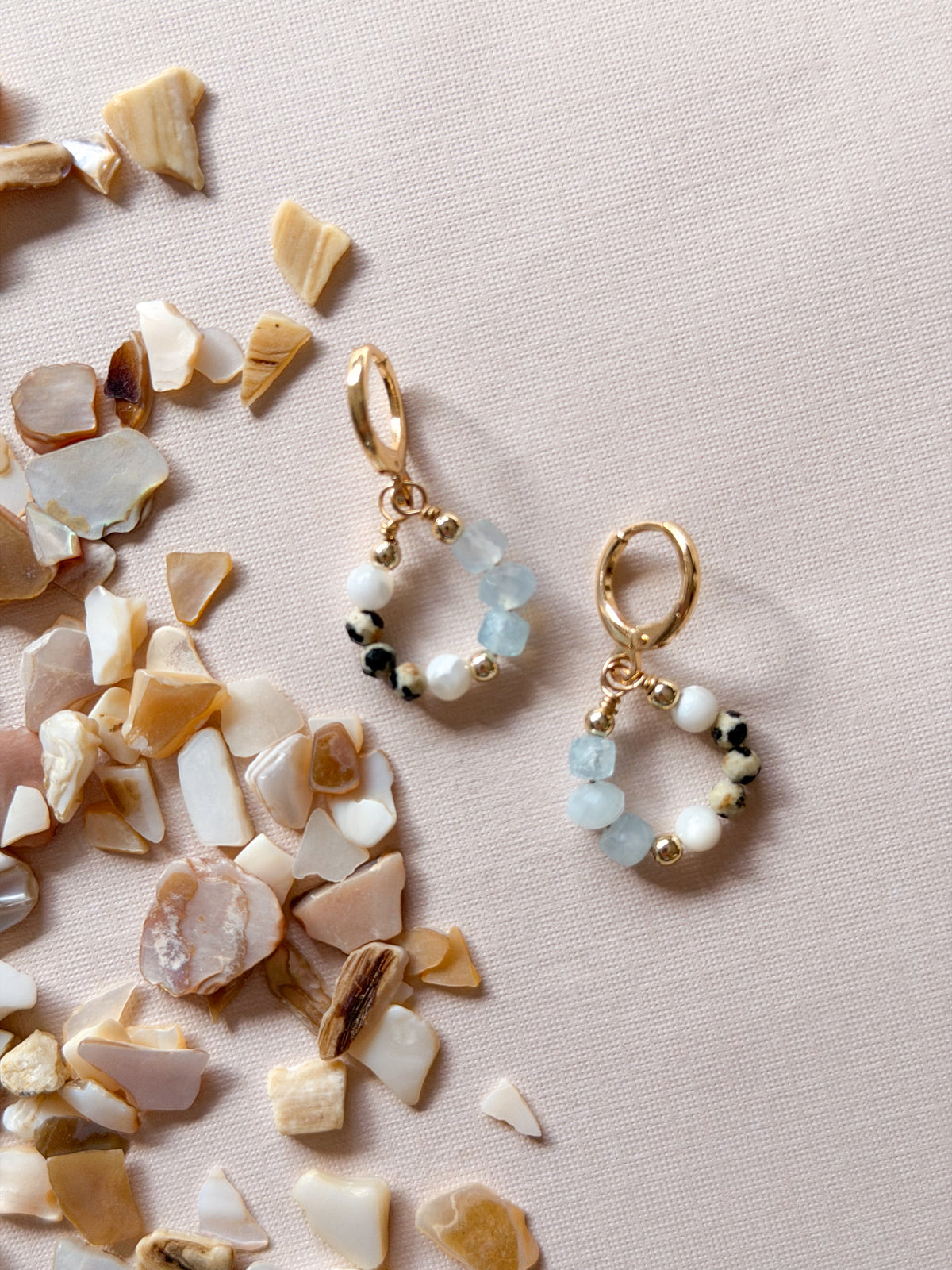 Queensland Beach Gemstone Earrings