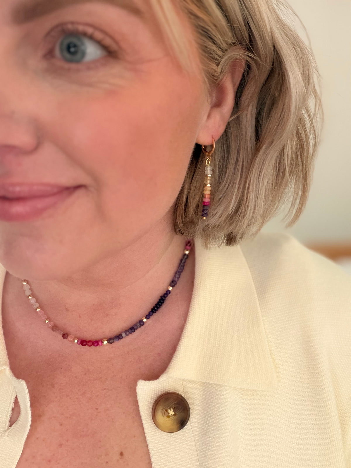 Parlee Sunset Gemstone Earrings