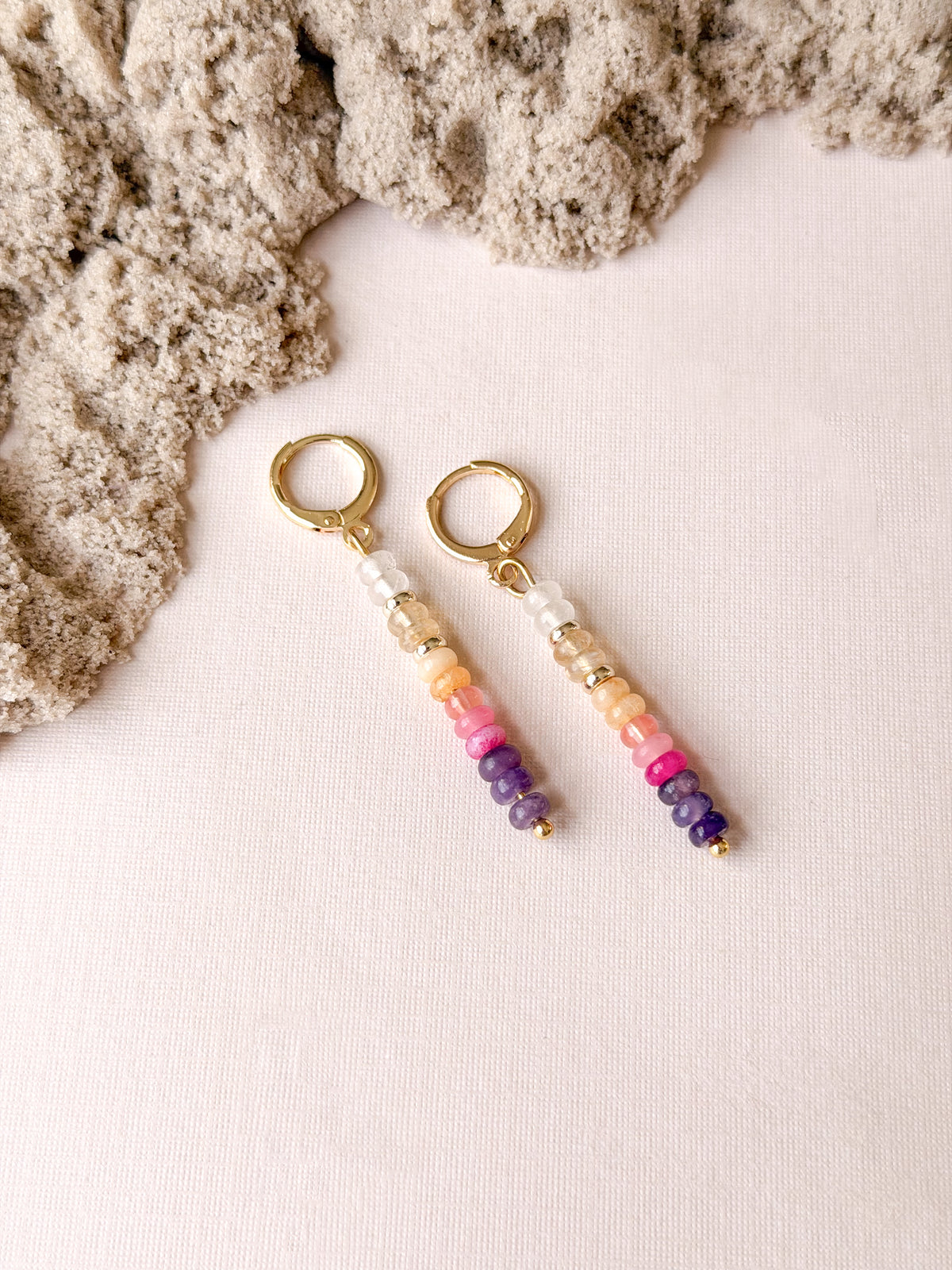 Parlee Sunset Gemstone Earrings