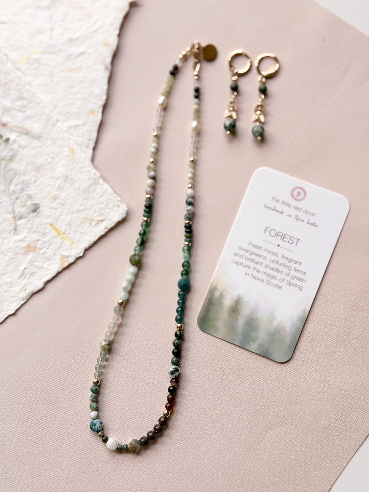 Forest Gemstone Earrings