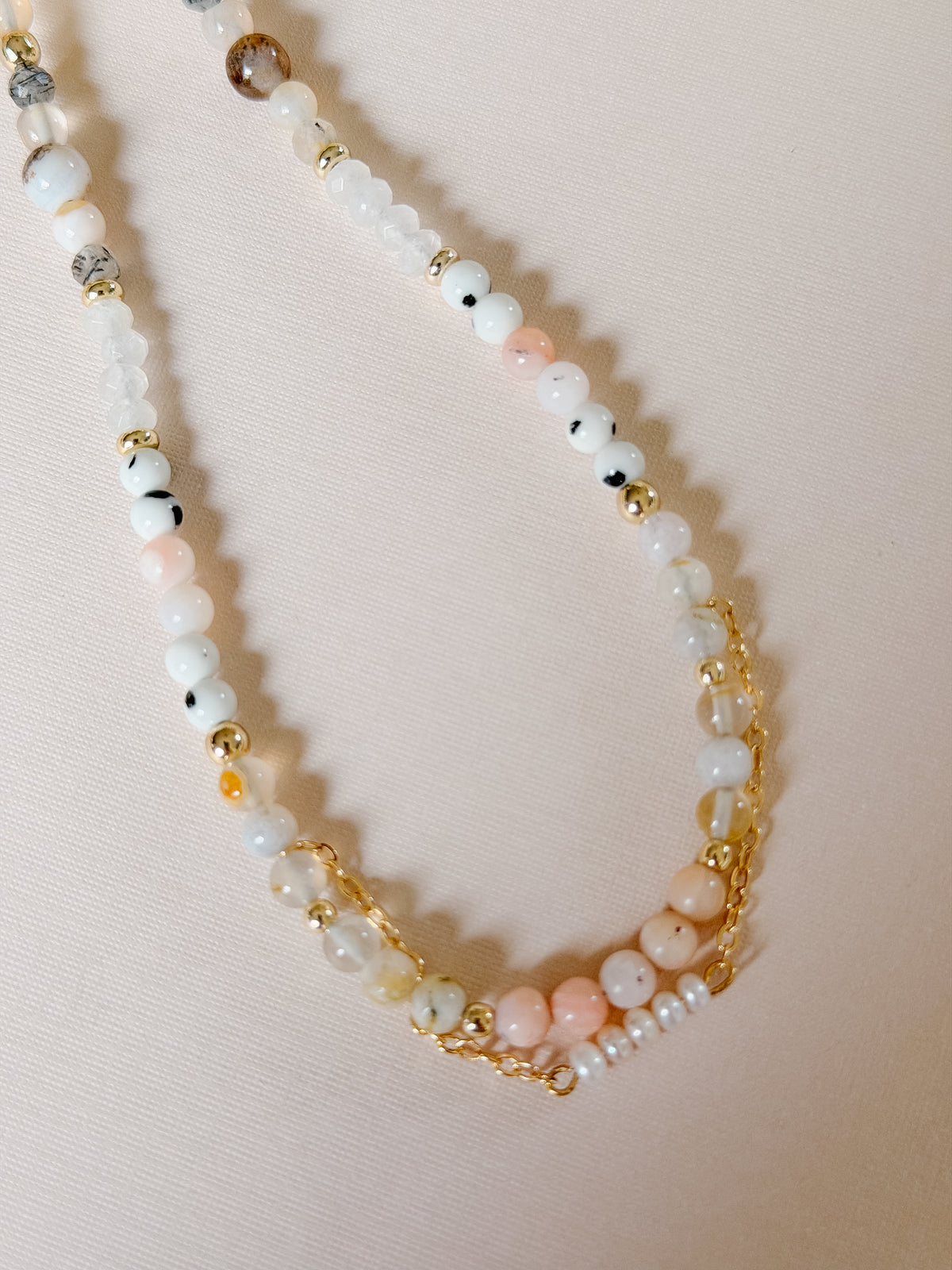 Birch Gemstone Necklace