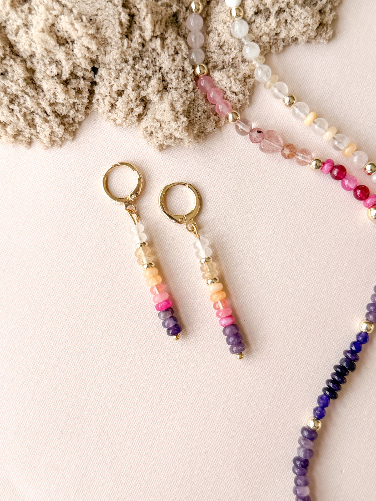Parlee Sunset Gemstone Earrings