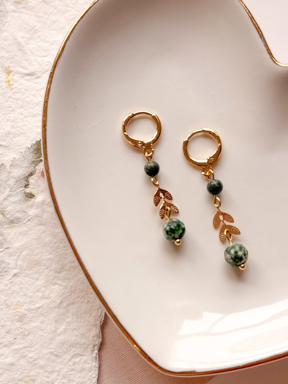 Forest Gemstone Earrings